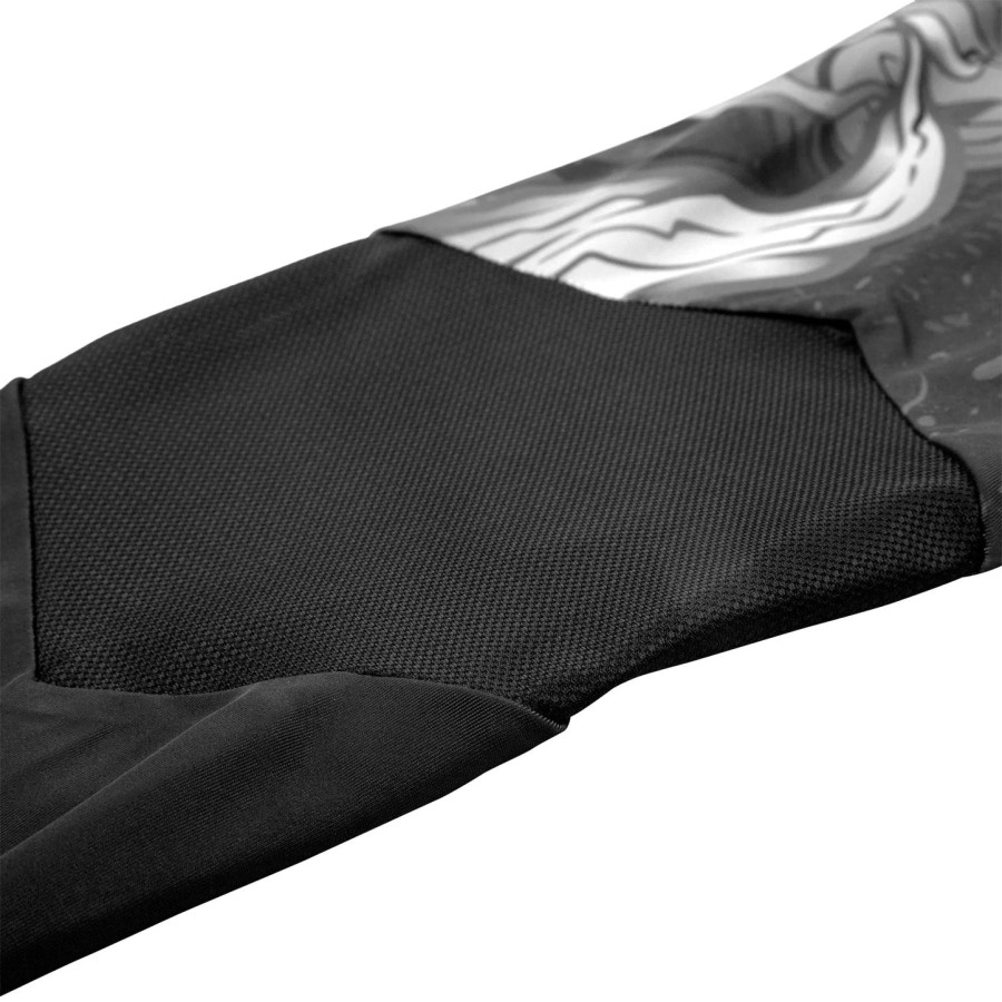 venum devil kompressionsstrumpfhose – weißschwarz