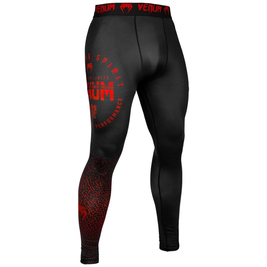 venum signature kompressionsstrumpfhose – schwarzrot