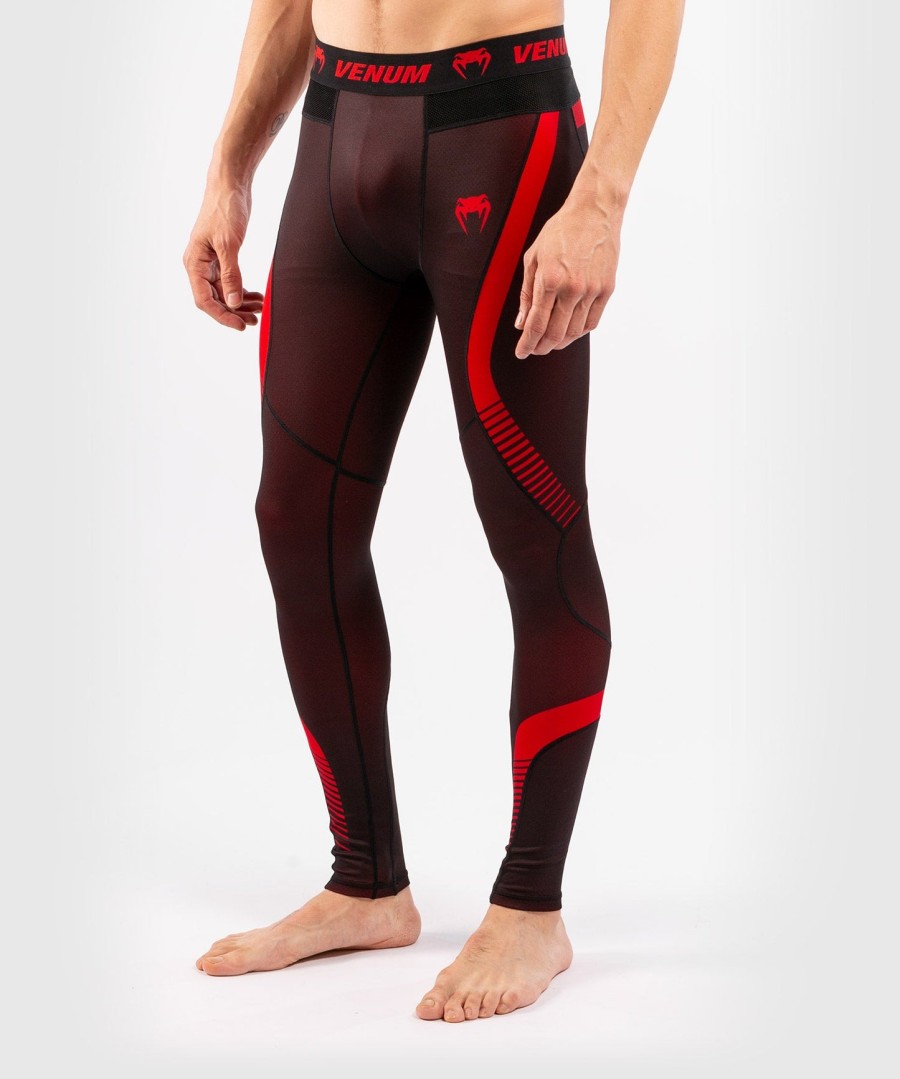 venum nogi 3.0 kompressionsstrumpfhose – schwarzrot