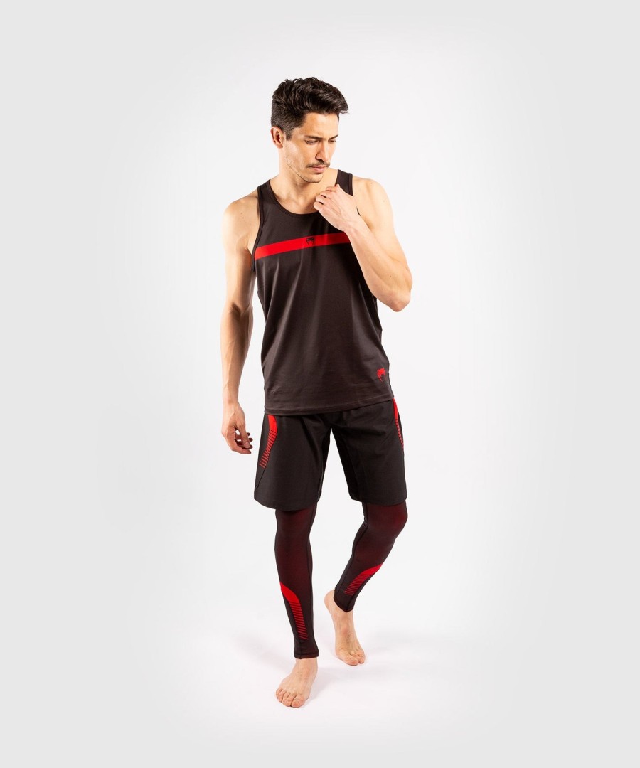 venum nogi 3.0 kompressionsstrumpfhose – schwarzrot
