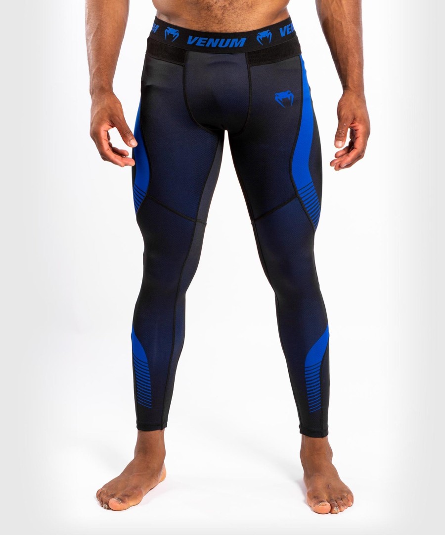 venum nogi 3.0 kompressionsstrumpfhose - schwarzblau