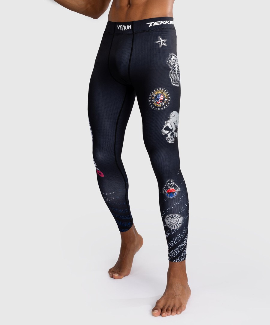 venum x tekken 8 - paul phoenix spats - schwarzblau