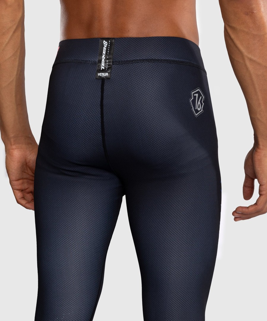 venum x tekken 8 - paul phoenix spats - schwarzblau