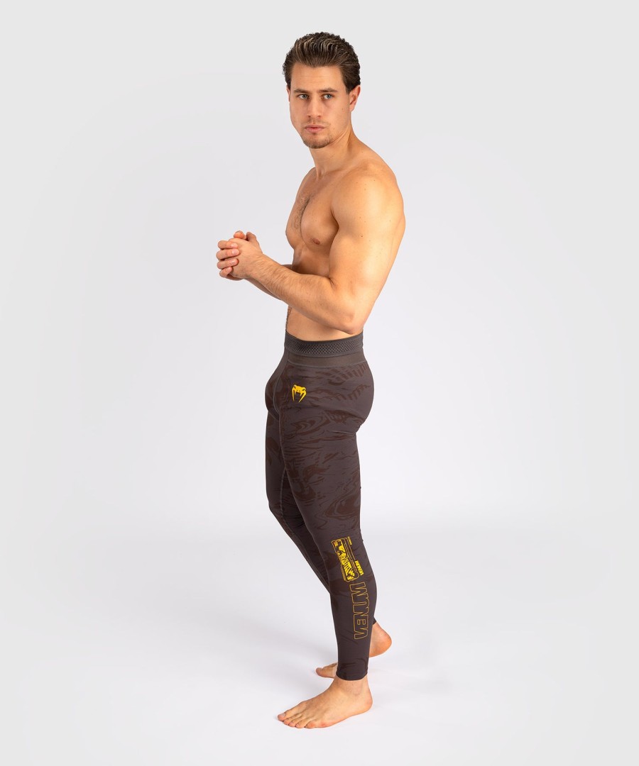 ufc fusion by venum fight week herren performance tight – erdbraun