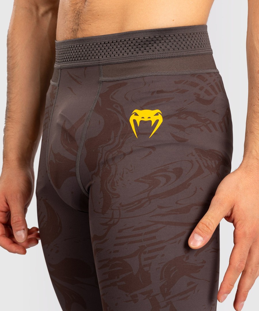 ufc fusion by venum fight week herren performance tight – erdbraun