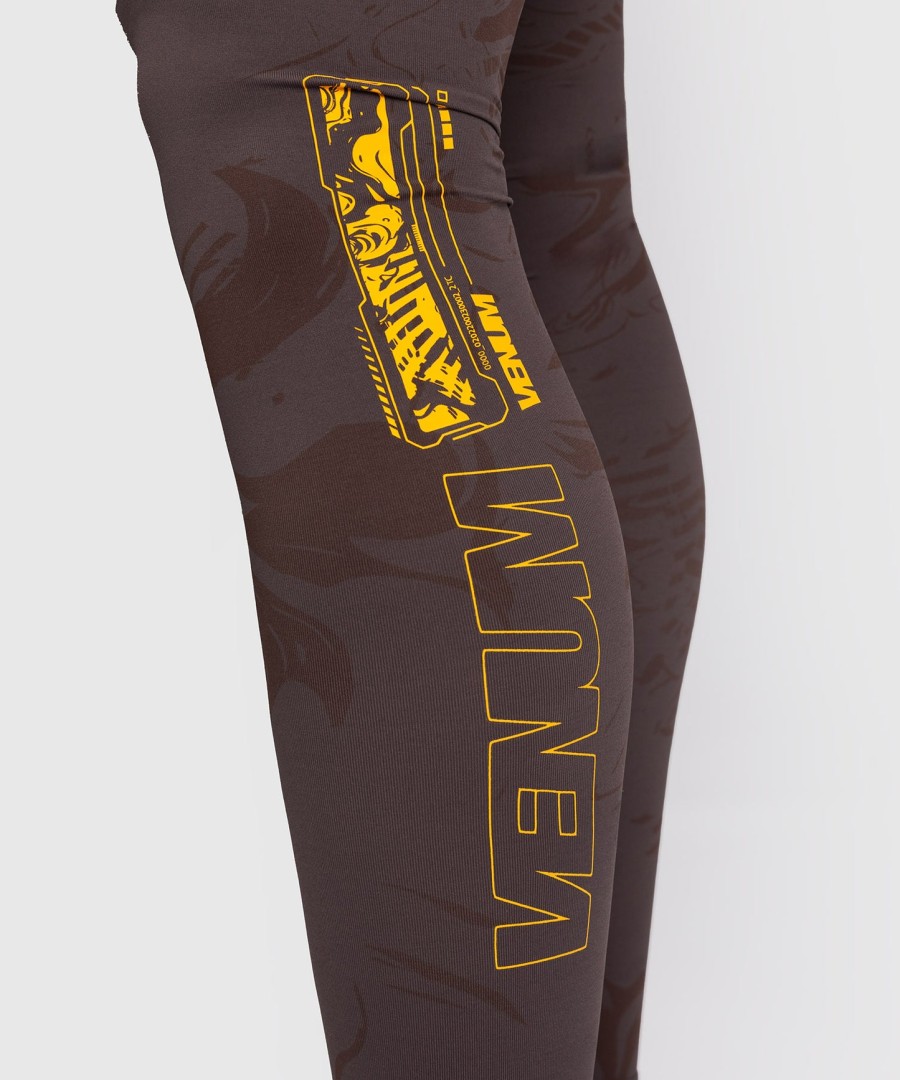 ufc fusion by venum fight week herren performance tight – erdbraun