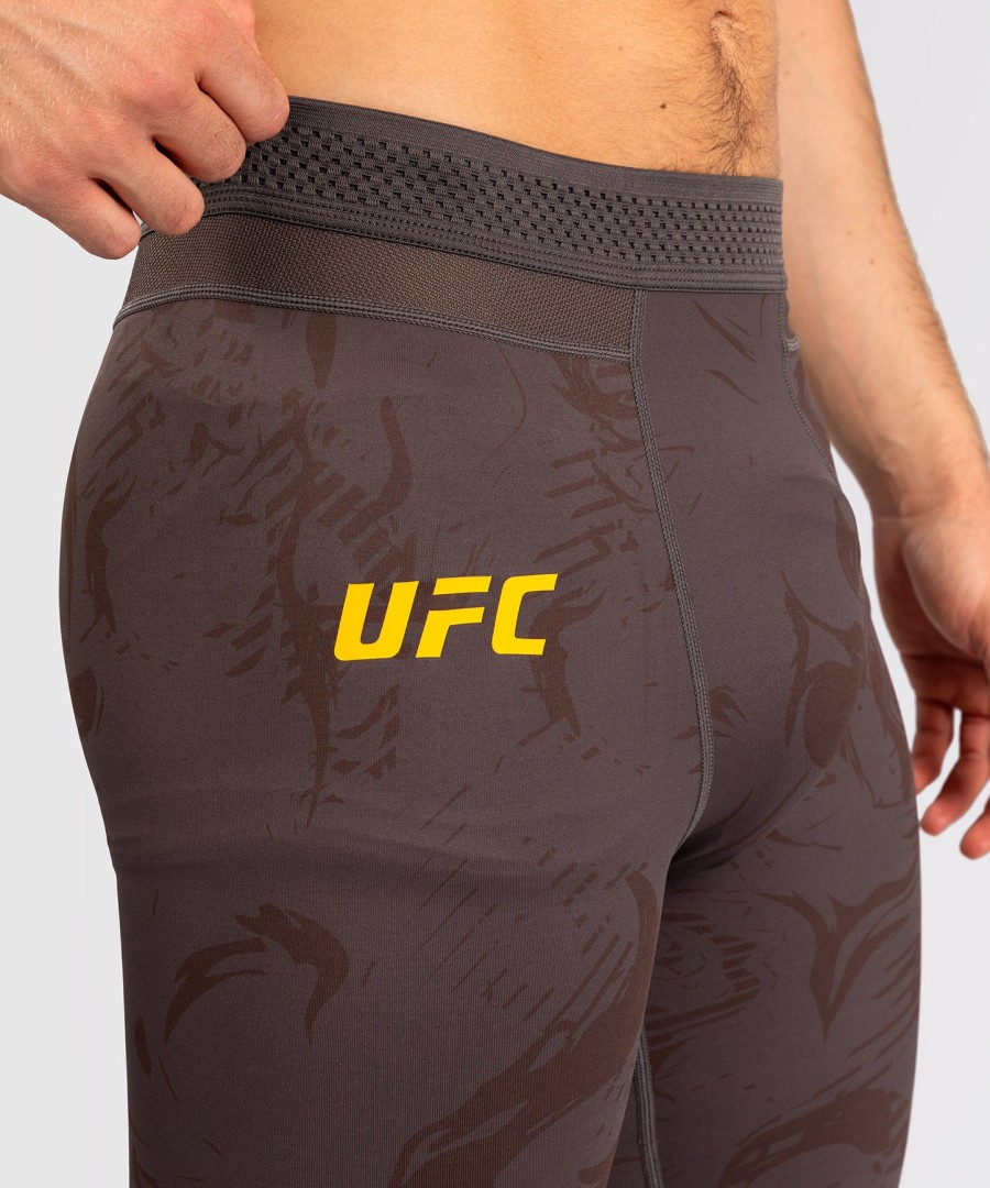 ufc fusion by venum fight week herren performance tight – erdbraun