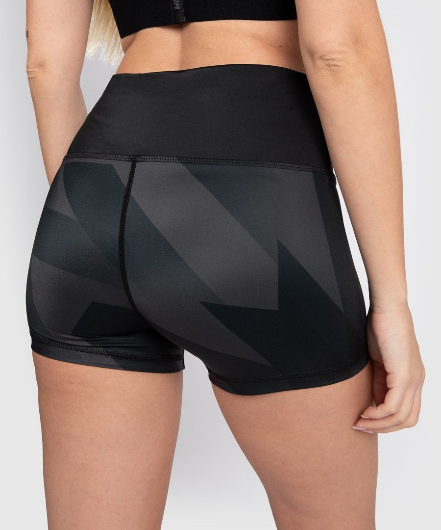 venum razor kompressionsshorts – für damen – schwarzgold