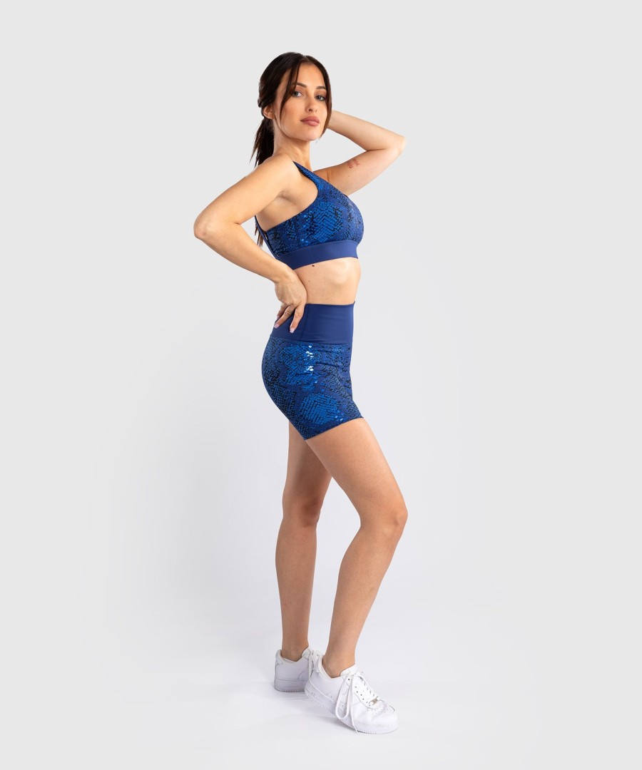 venum amazonia damen kompressionsshorts - ultramarinblau