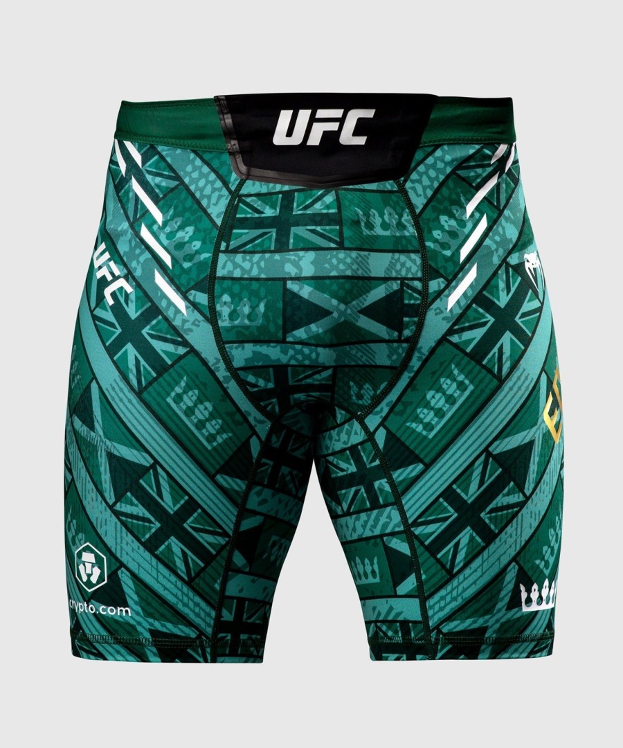herren ufc unrivaled by venum green leon edwards vale tudo short
