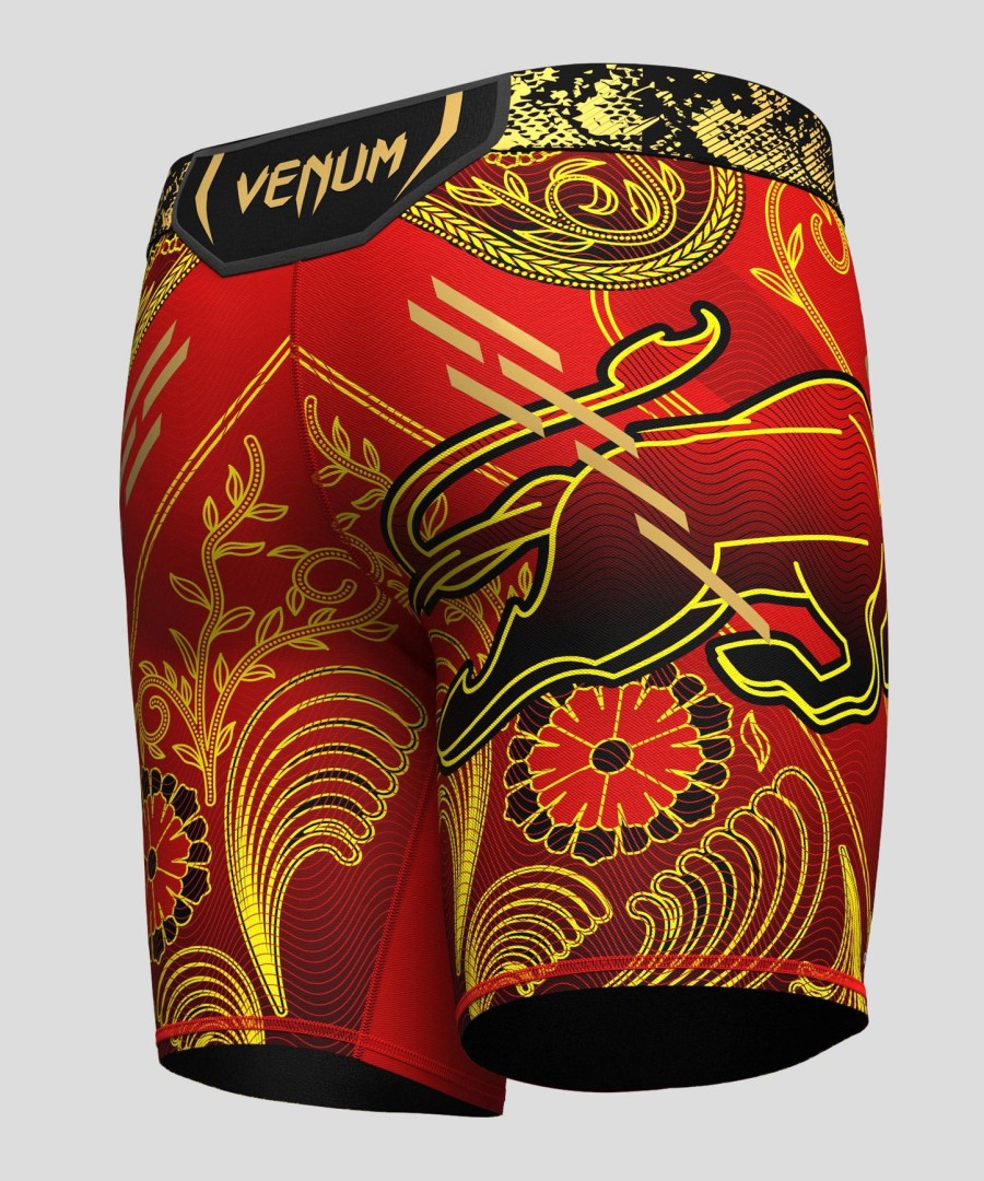 herren ufc unrivaled by venum red ilia topuria vale tudo short