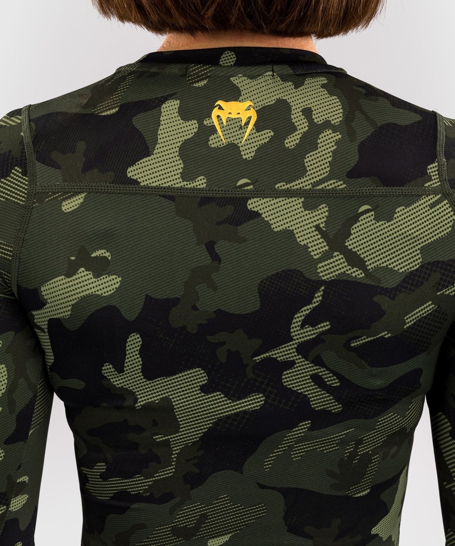 venum x sophia rose damen langarm-rashguard - waldtarnmuster