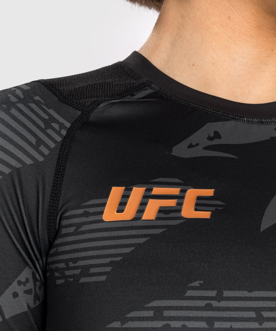 ufc adrenaline by venum fight week damen performance langarm-rashguard – urban camo