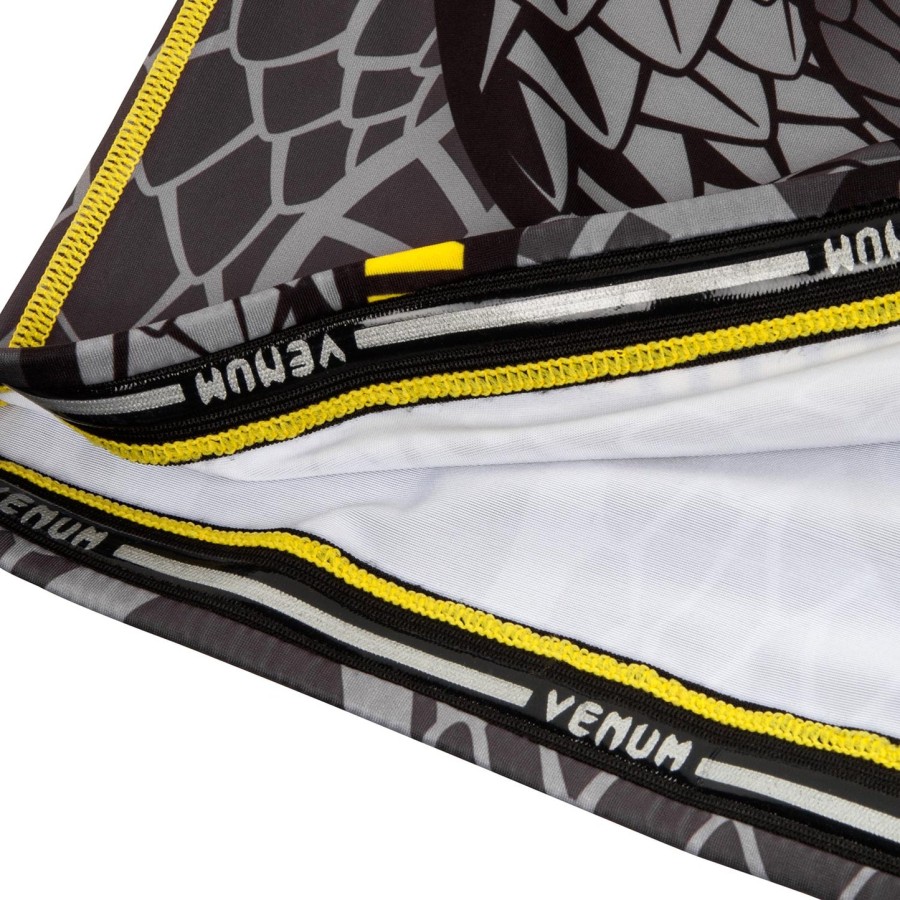 venum snaker rashguard – kurzarm – schwarzgelb