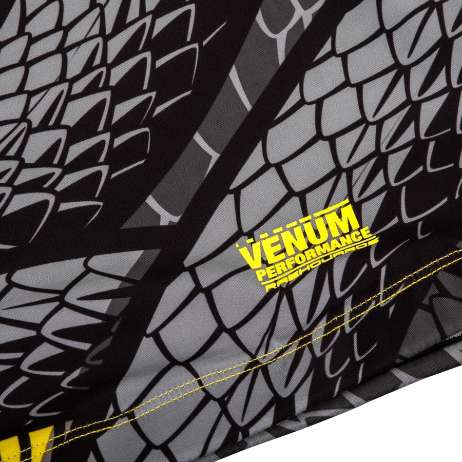 venum snaker rashguard – kurzarm – schwarzgelb