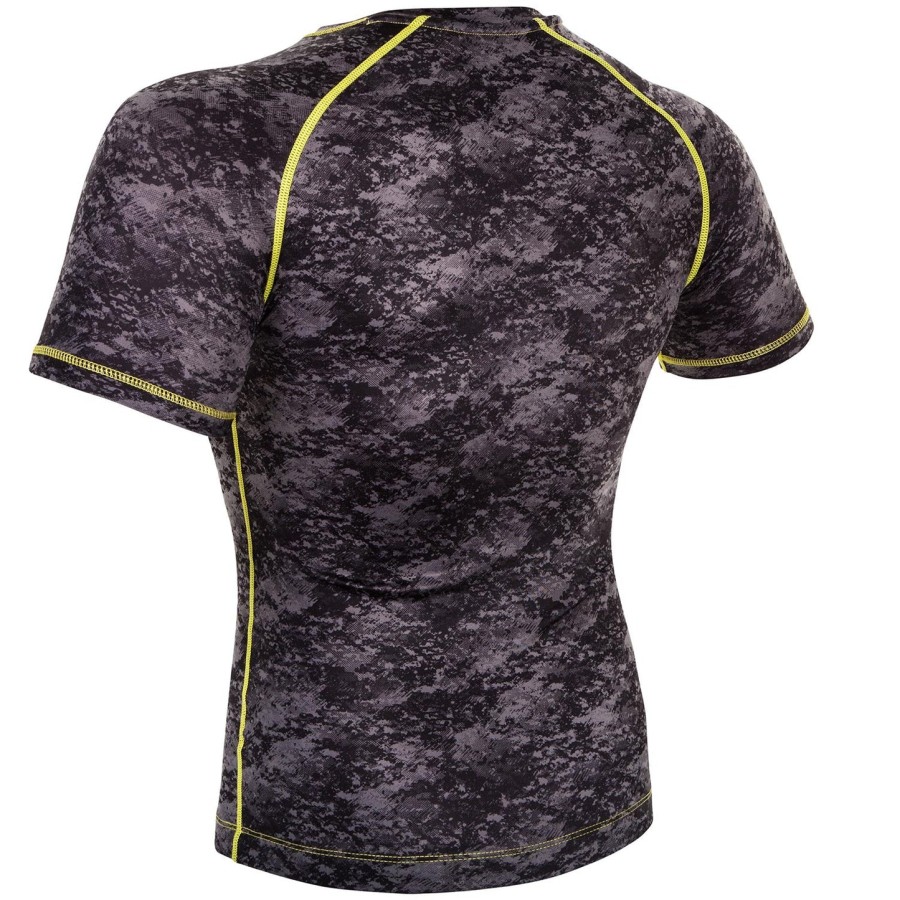 venum tramo rashguard – kurzarm – schwarzgelb