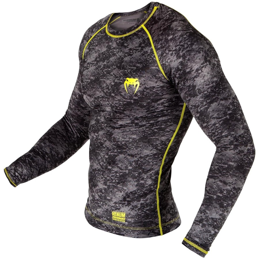 venum tramo rashguard – langarm – schwarzgelb