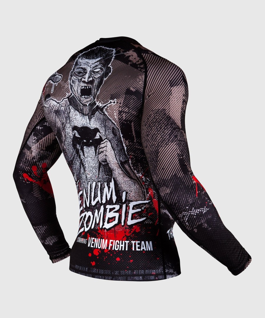 venum zombie return rashguard – langarm – schwarz