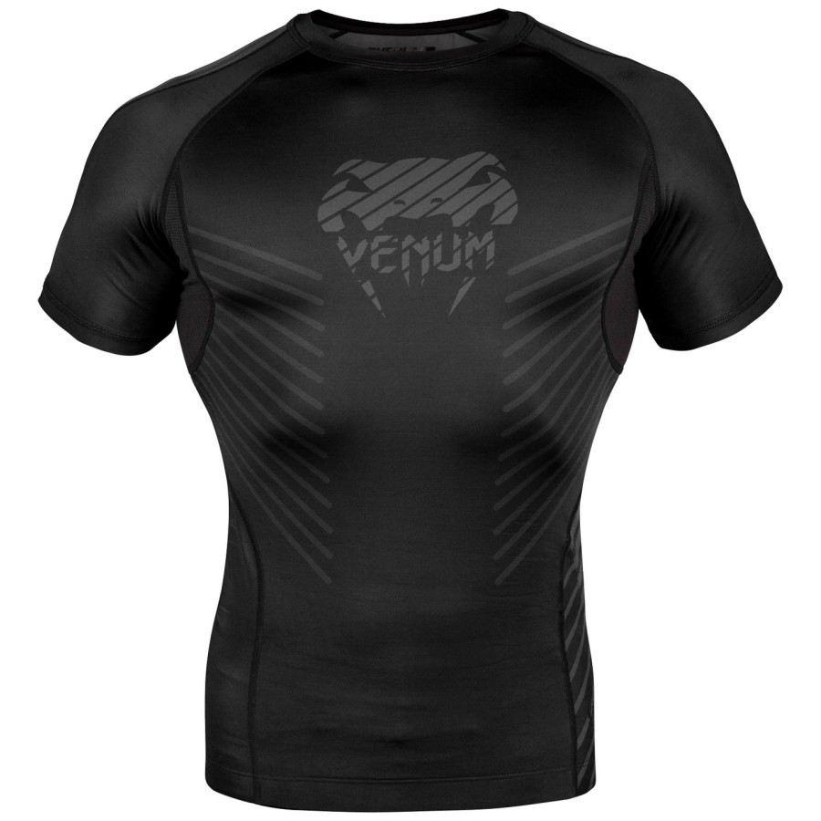 venum plasma rashguard – kurzarm – schwarzschwarz