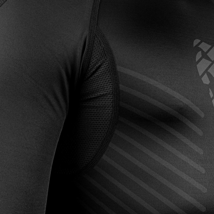 venum plasma rashguard – kurzarm – schwarzschwarz