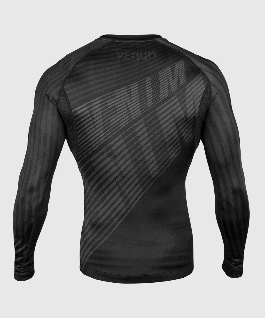 venum plasma rashguard - langarm - schwarzschwarz