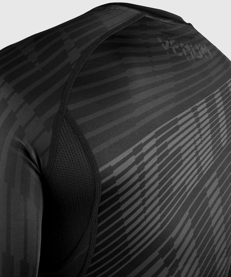 venum plasma rashguard - langarm - schwarzschwarz