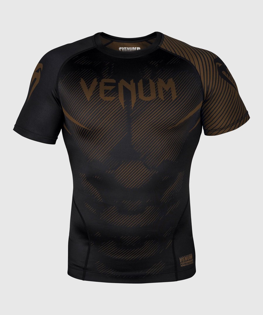 venum nogi 2.0 rashguard - kurzarm - schwarzbraun