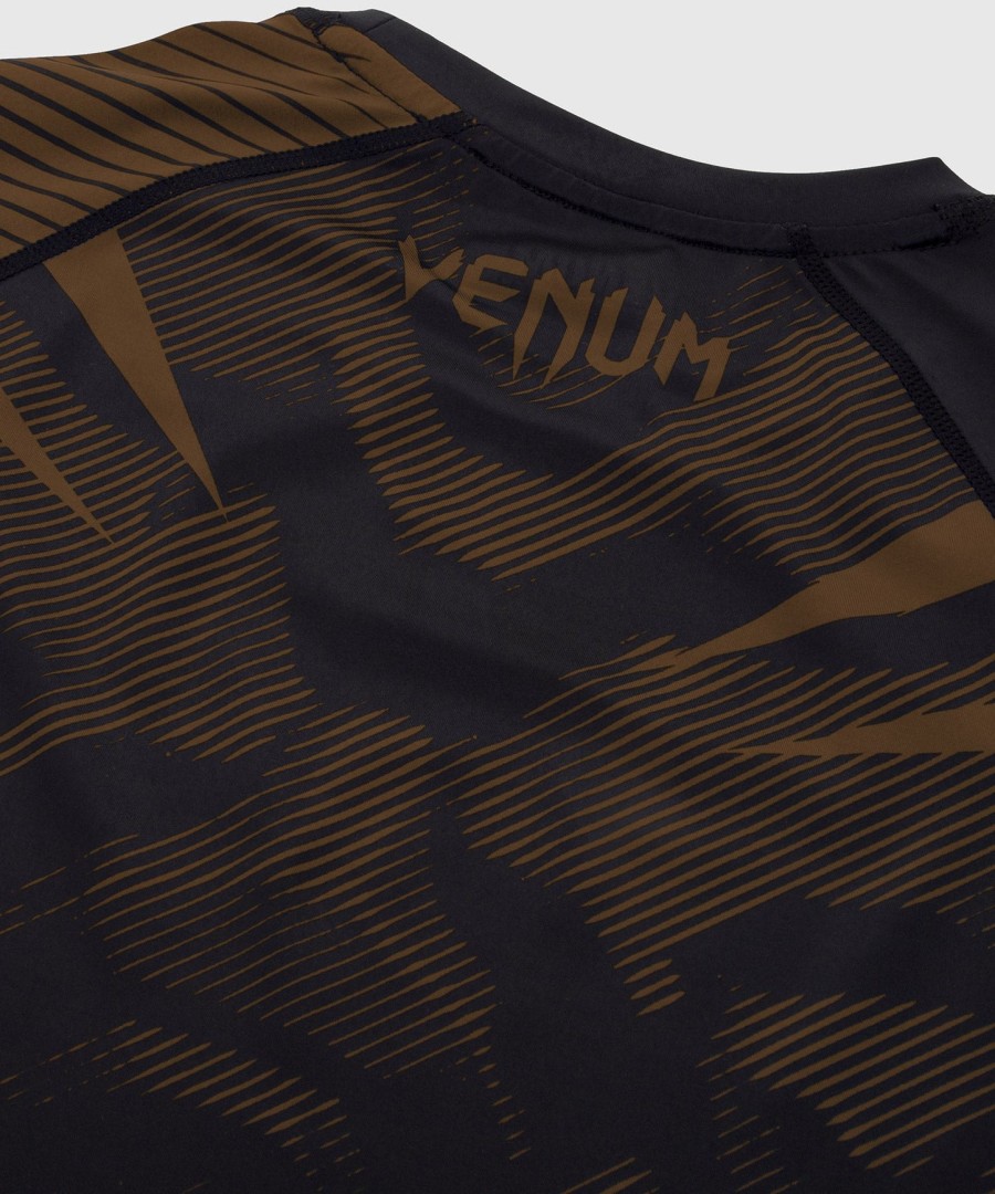 venum nogi 2.0 rashguard - kurzarm - schwarzbraun