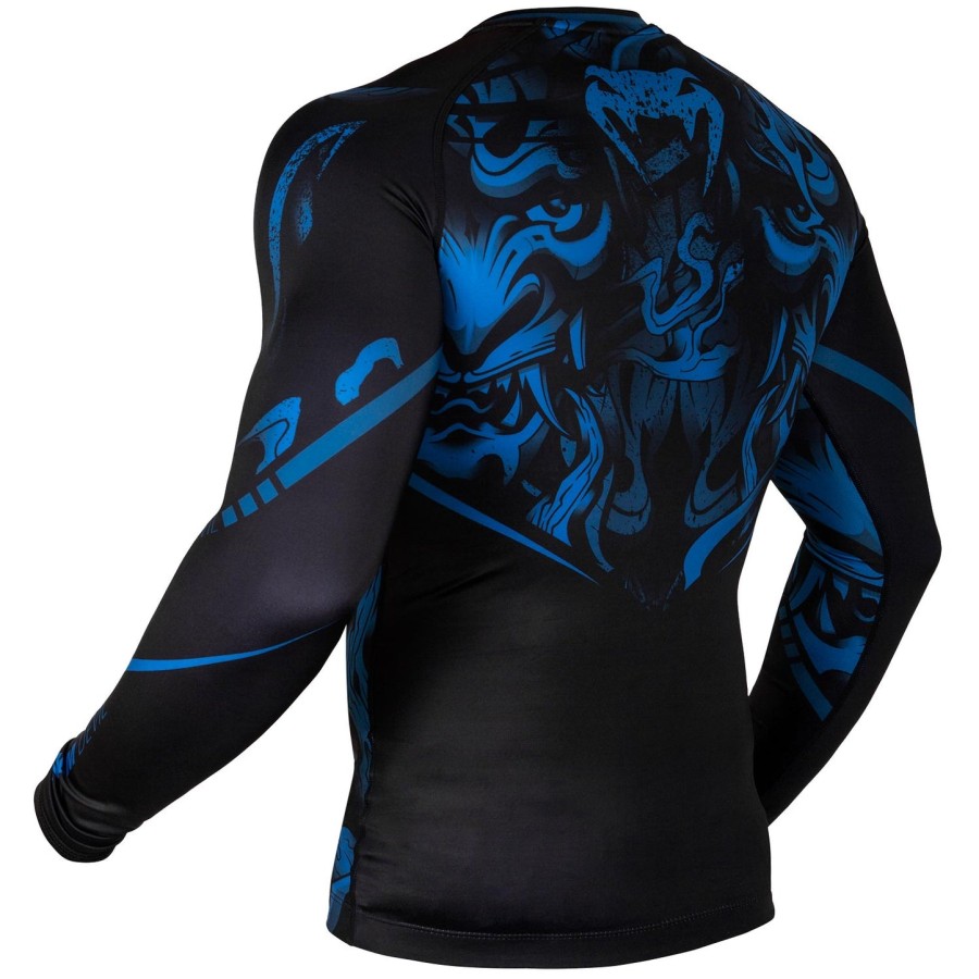 venum devil rashguard – langarm – marineblauschwarz