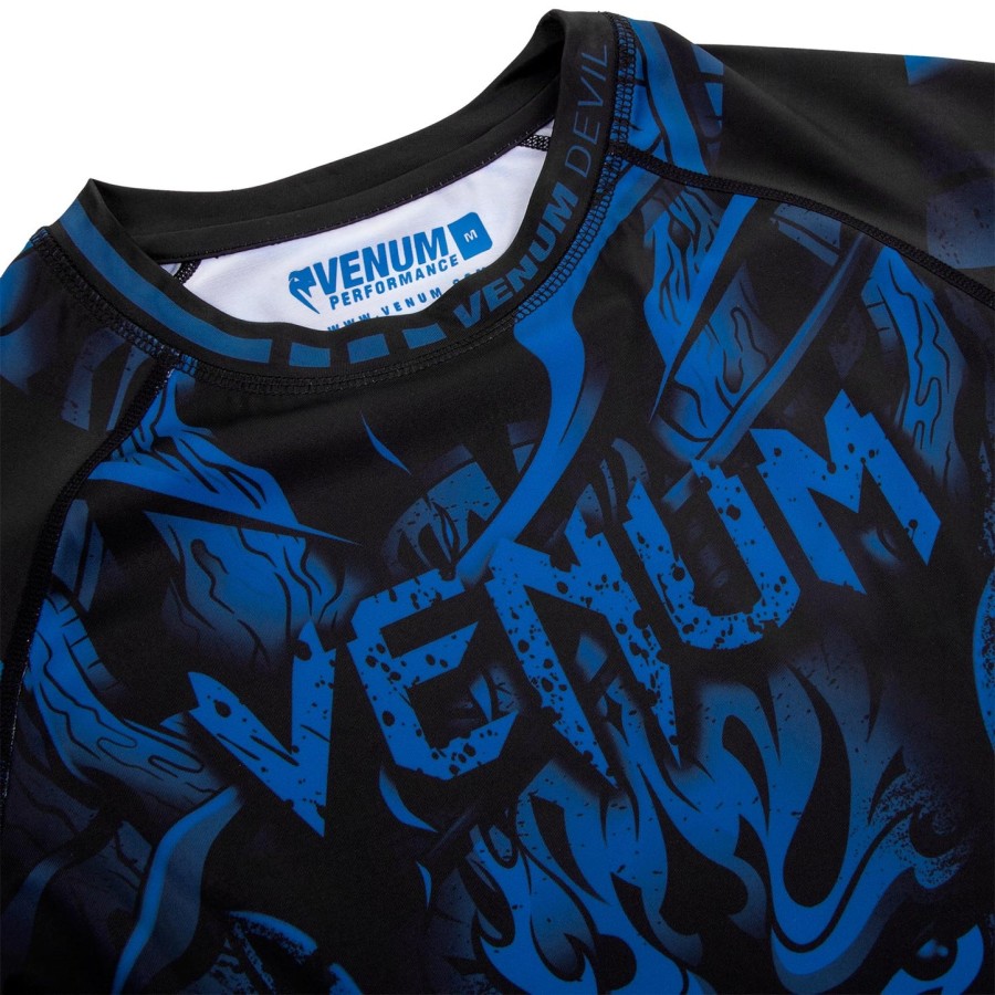 venum devil rashguard – langarm – marineblauschwarz