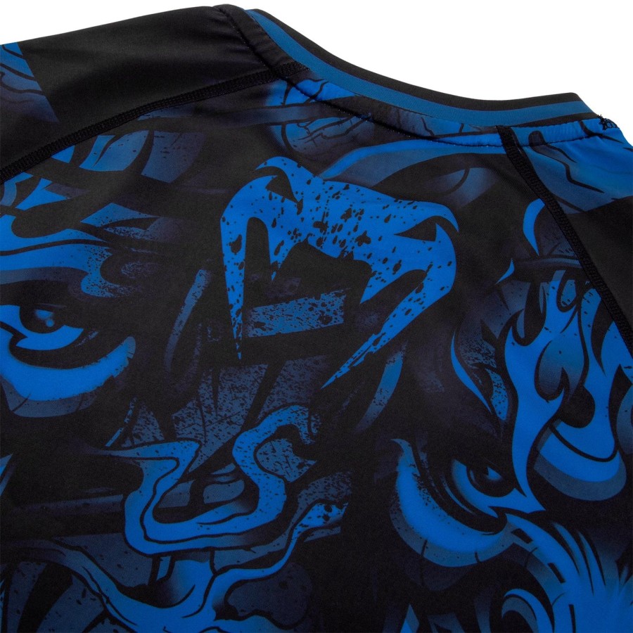venum devil rashguard – langarm – marineblauschwarz