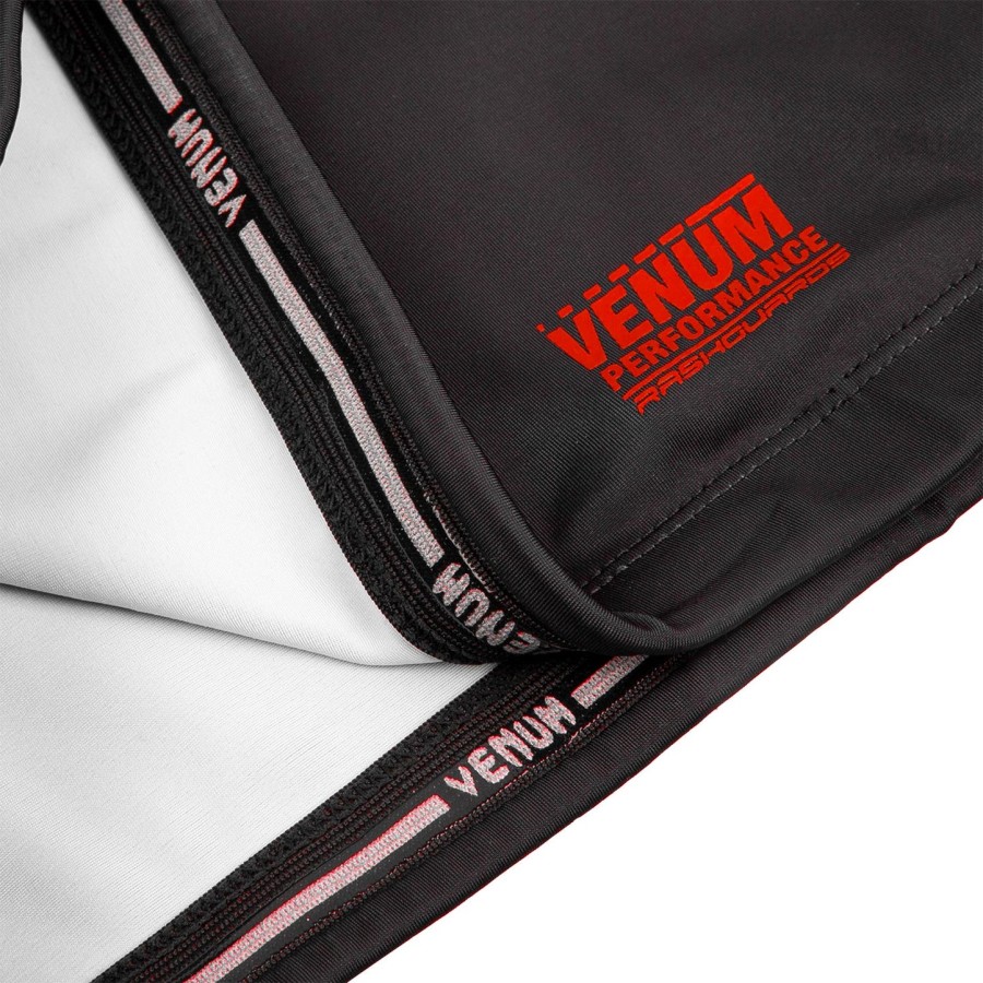 venum signature rashguard – langarm – schwarzrot
