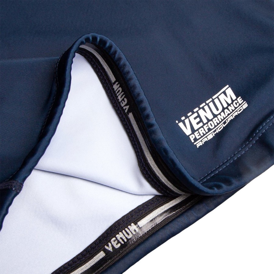 venum signature rashguard – langarm – marineblauweiß
