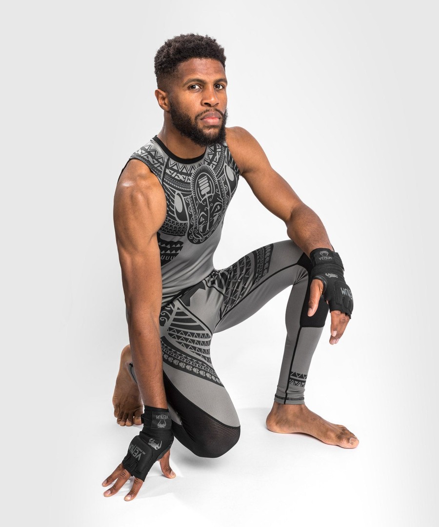 venum nakahi rashguard – ärmellos – grau