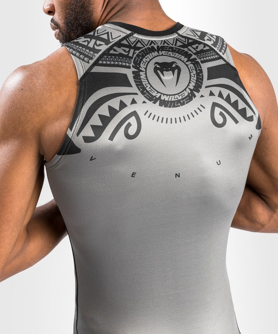 venum nakahi rashguard – ärmellos – grau