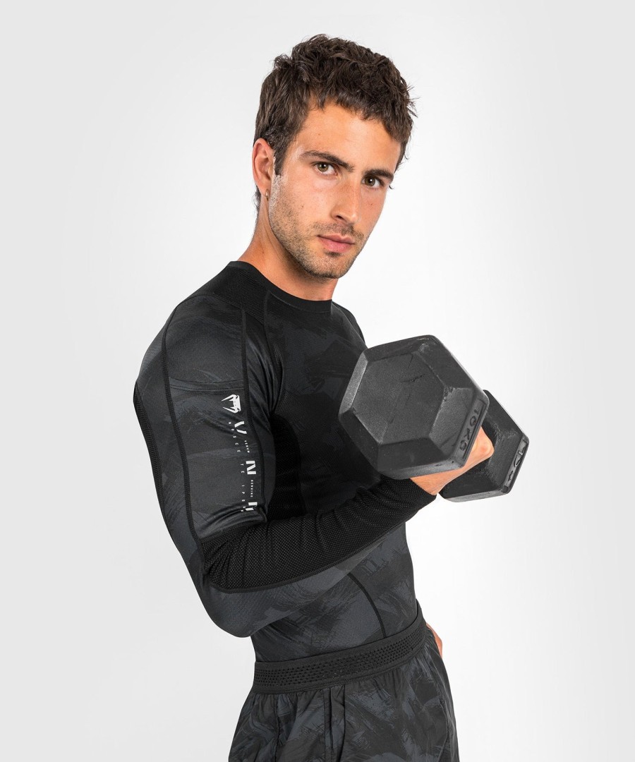 venum electron 3.0 rashguard – langarm – schwarz