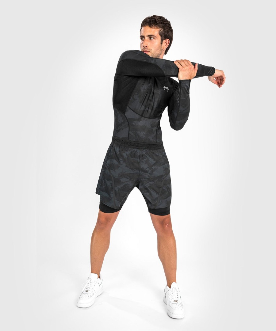 venum electron 3.0 rashguard – langarm – schwarz