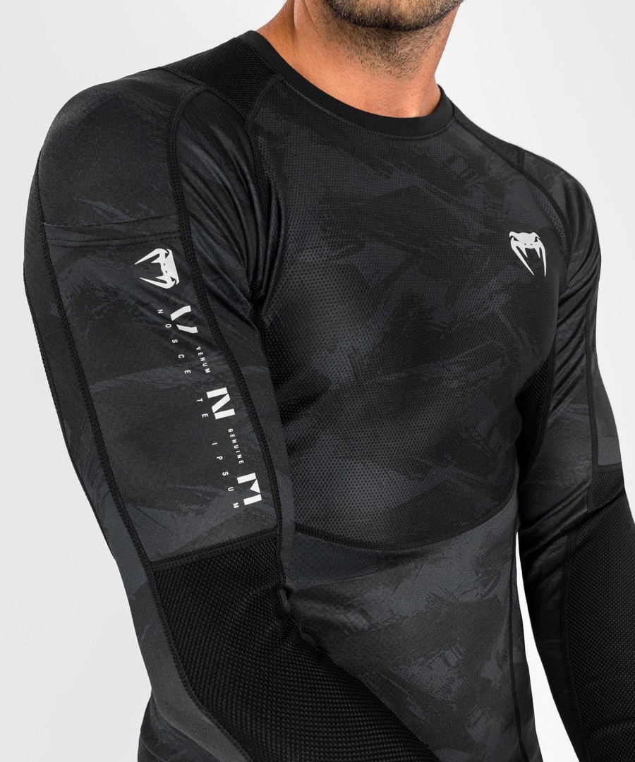 venum electron 3.0 rashguard – langarm – schwarz