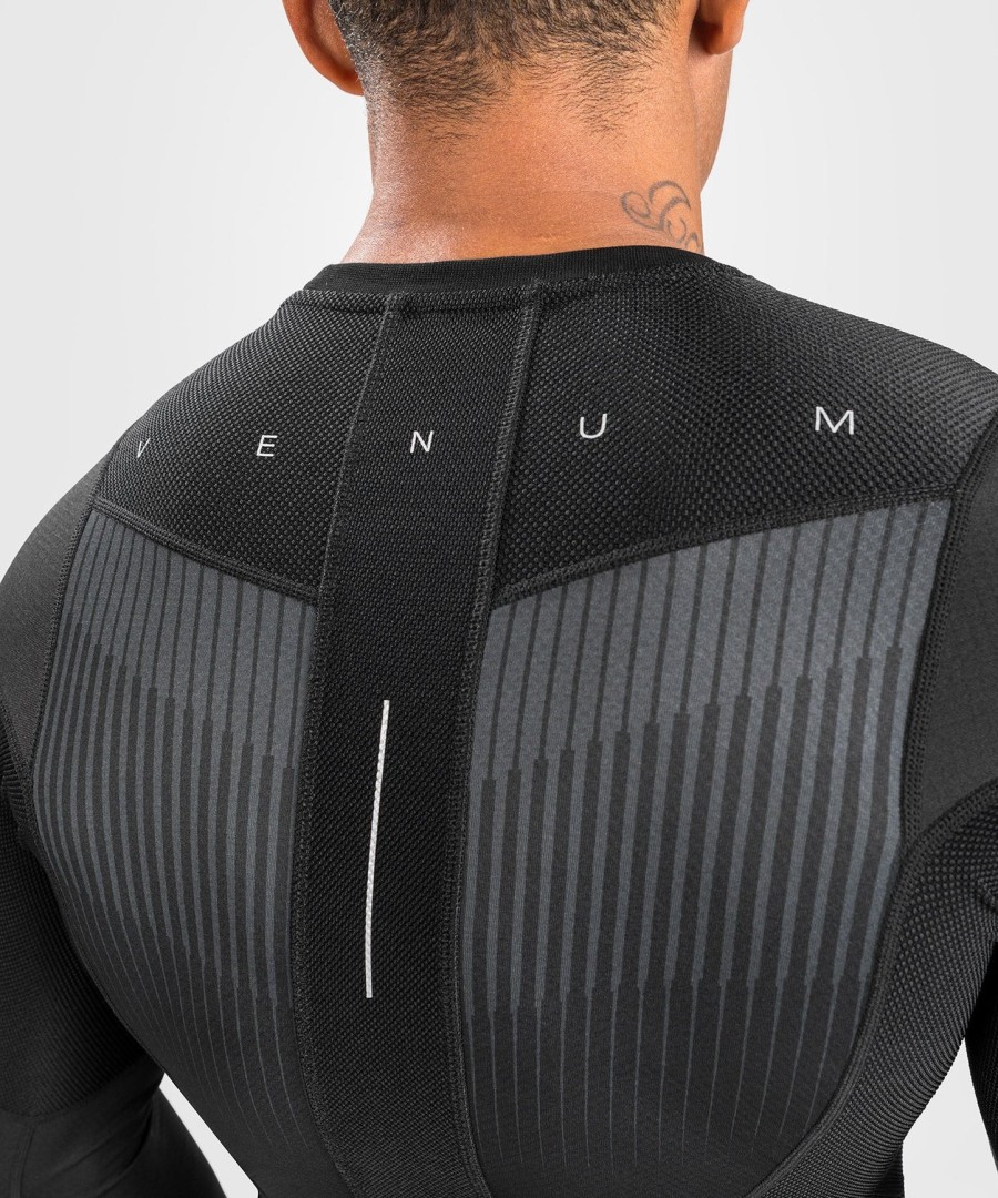 venum biomecha rashguard langarm - schwarzgrau