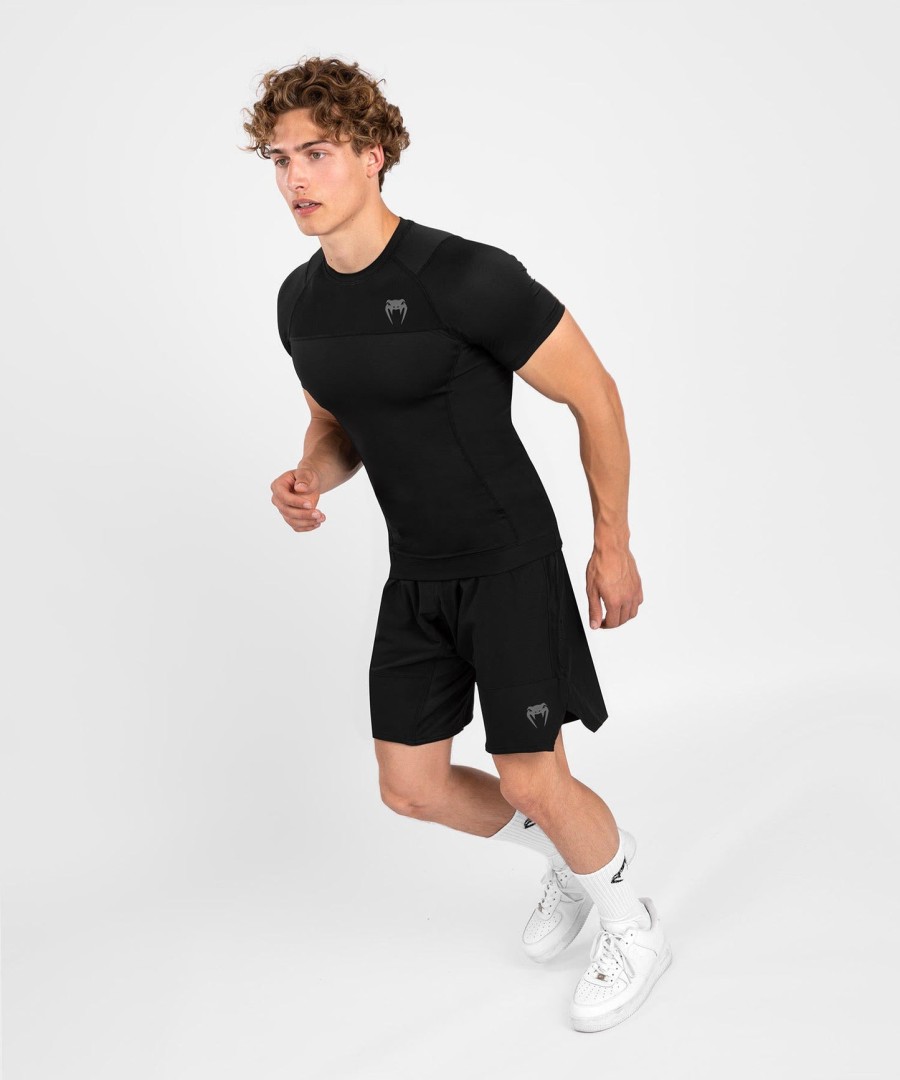 venum g-fit air rashguard kurzarmshirt – schwarz