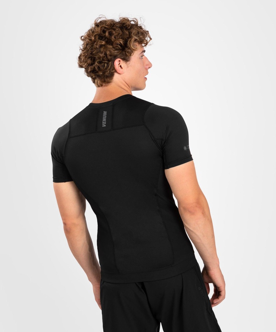 venum g-fit air rashguard kurzarmshirt – schwarz