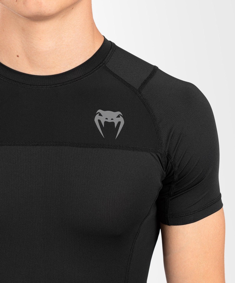 venum g-fit air rashguard kurzarmshirt – schwarz