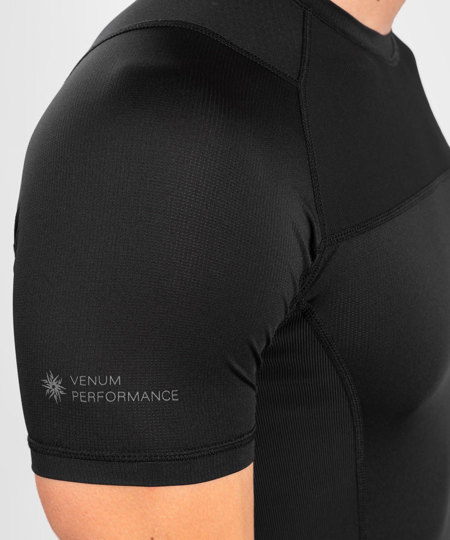 venum g-fit air rashguard kurzarmshirt – schwarz