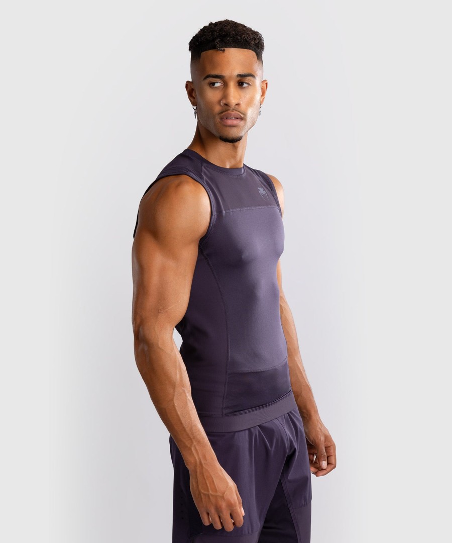 venum g-fit air herren Ärmelloses rashguard - dunkelviolett