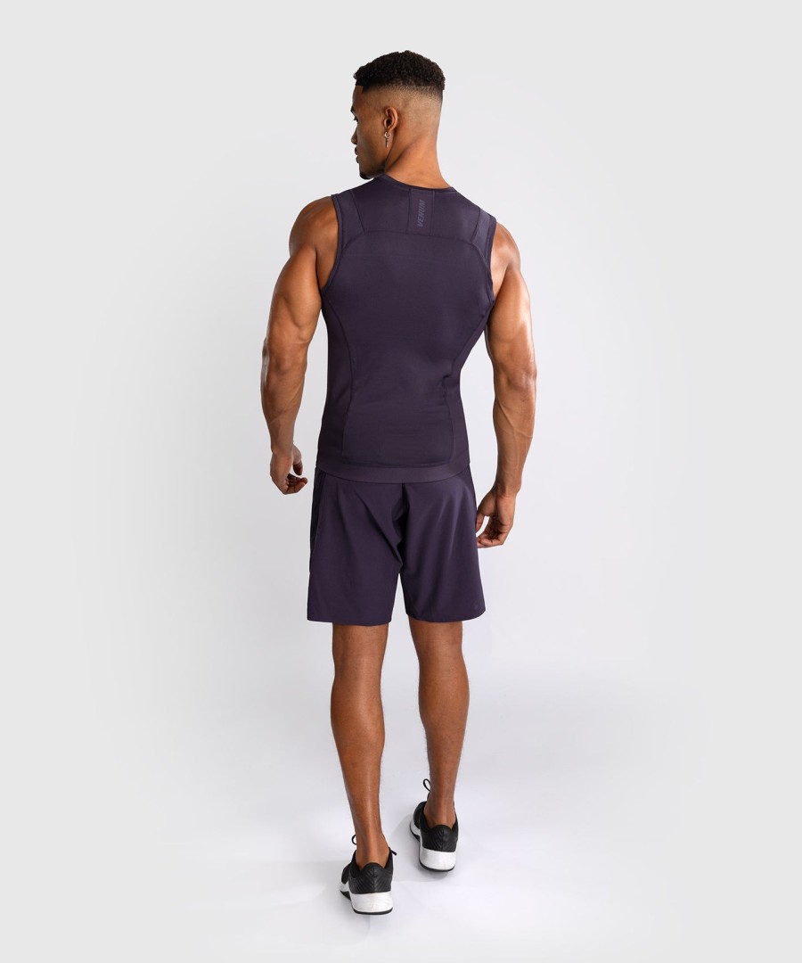 venum g-fit air herren Ärmelloses rashguard - dunkelviolett