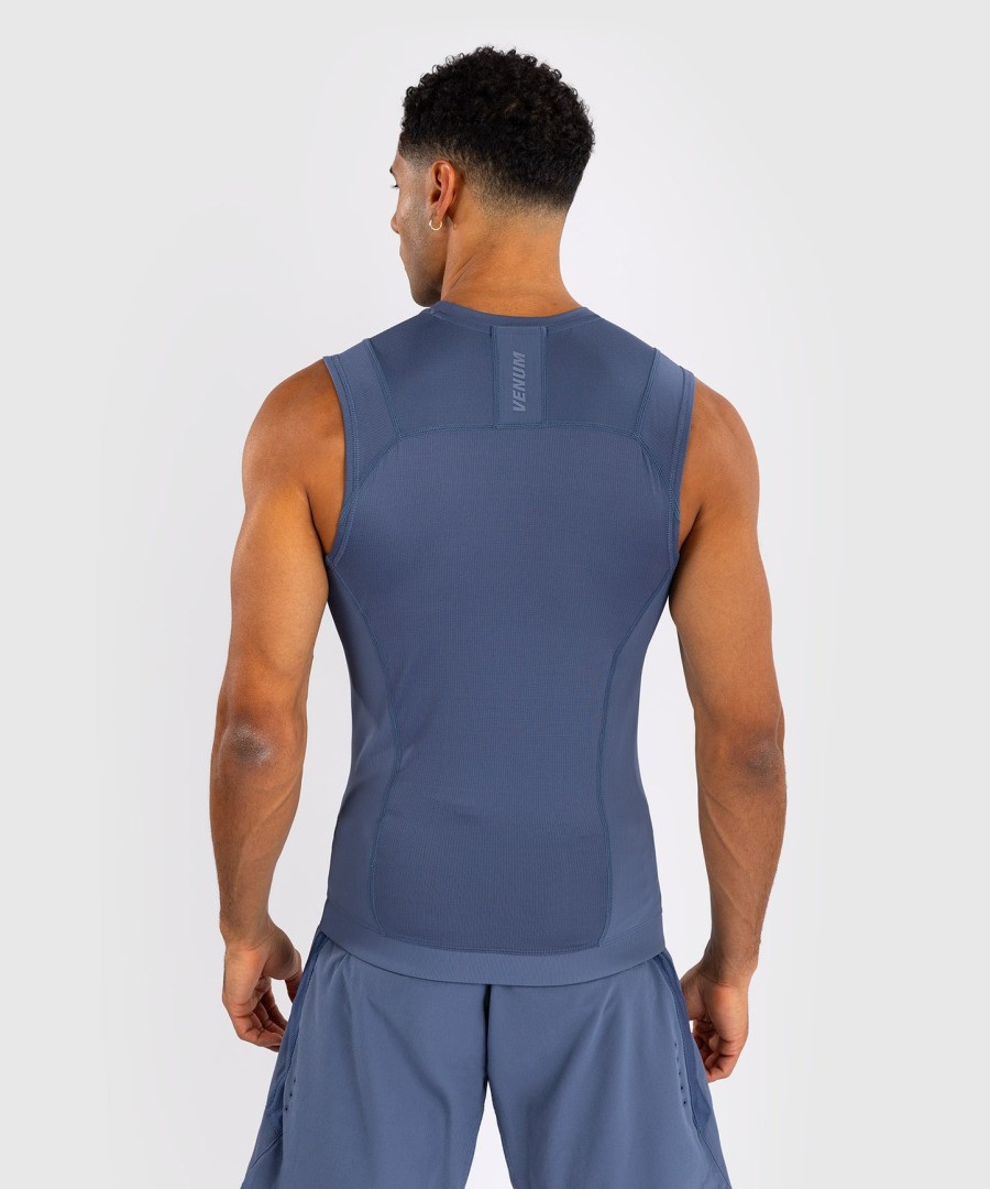 venum g-fit air herren Ärmelloses rashguard - nebelblau