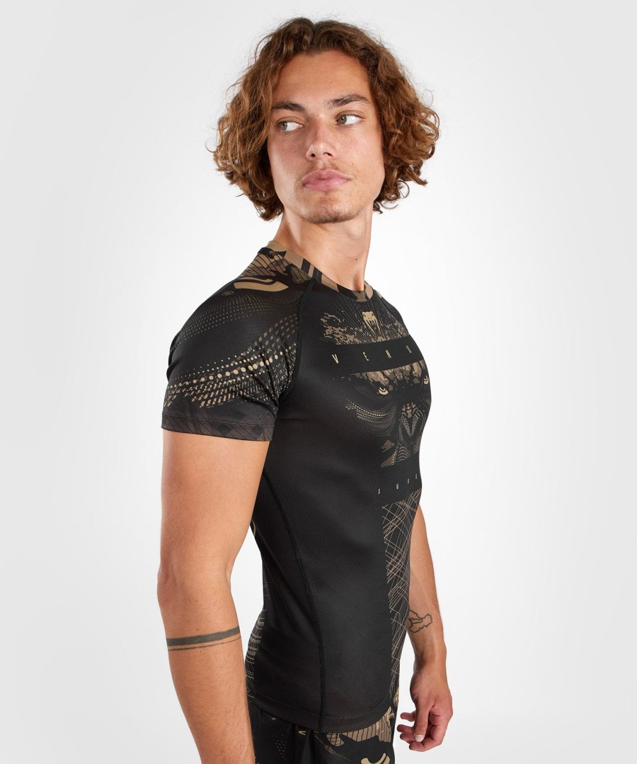 venum gorilla jungle rashguard kurzarm - schwarzsand