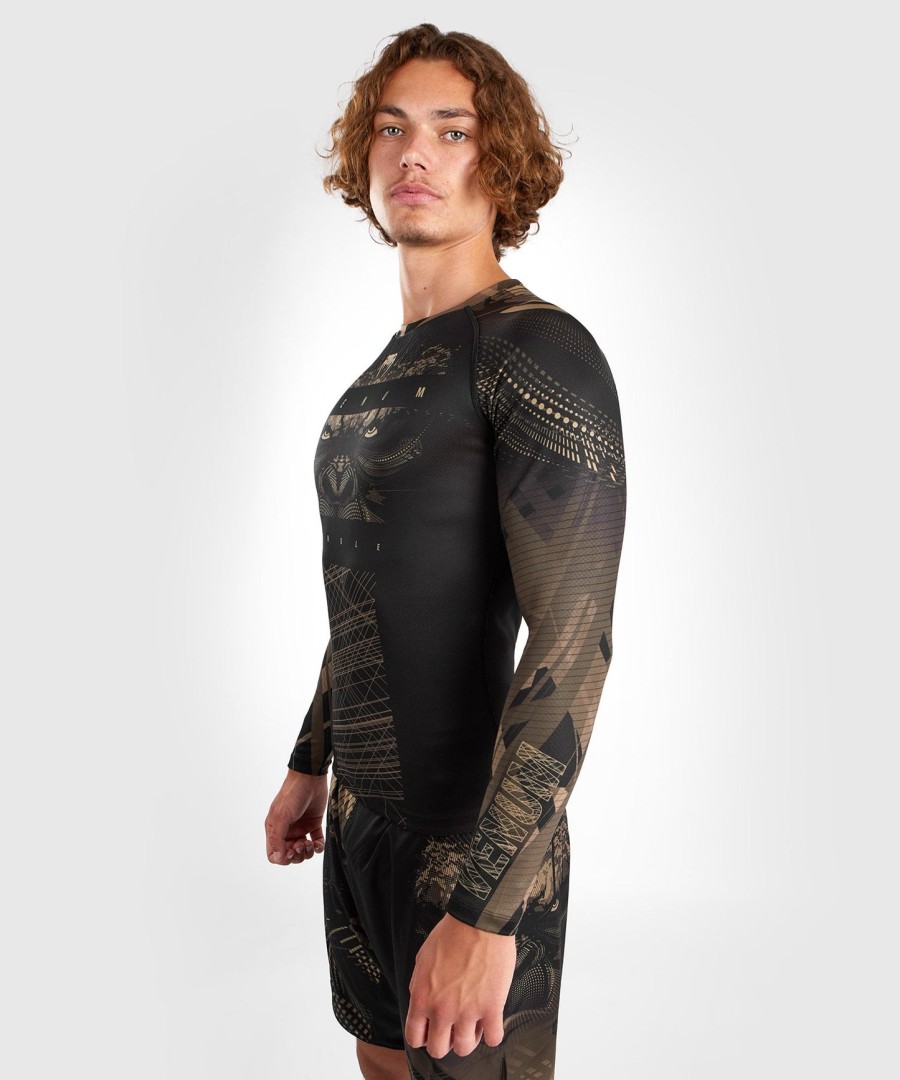 venum gorilla jungle rashguard langarm - schwarzsand