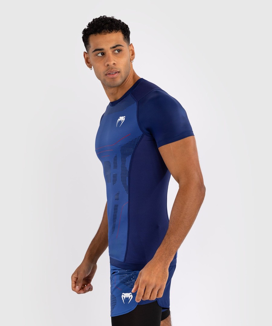 venum technical 3.0 kurzarm-rashguard – nachtblau