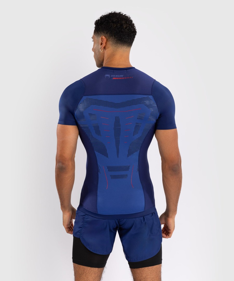 venum technical 3.0 kurzarm-rashguard – nachtblau